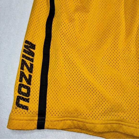 Nike 2013 Mizzou Tigers University Of Missouri Mesh Training Shorts Gold XL - Picture 2 of 9